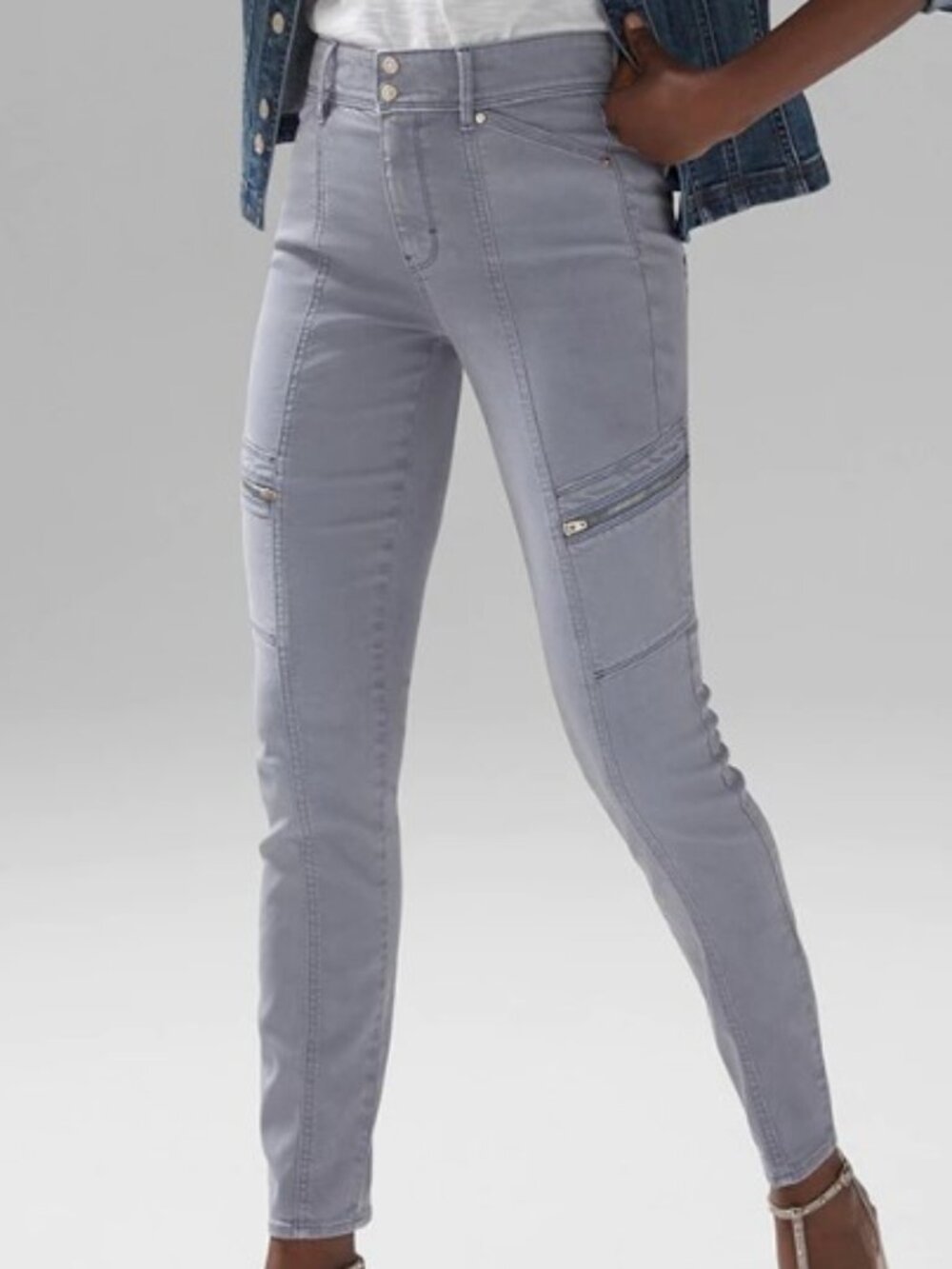 WHBM HIGH-RISE SKINNY ANKLE PANTS SIZE 0